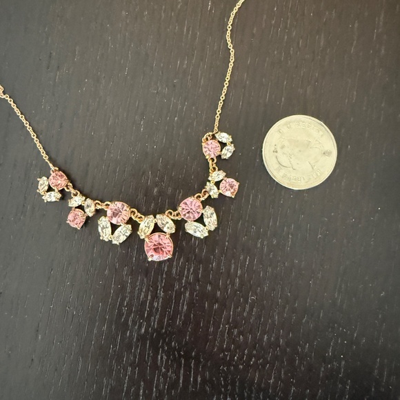 [Near Mint] Authentic Kate Spade Crystal Necklace, Tag, Care Card in Gift Box - Picture 7 of 7